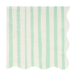 Papierowe serwetki zestaw 16 szt. Mint Stripe – Meri Meri