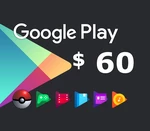 Google Play $60 US Gift Card