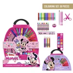 COLOURING STATIONERY SET 50 PIEZAS MINNIE