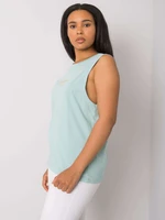 Deann RUE PARIS mint top size plus