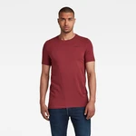 T-shirt - G-star Slim base r t ss burgundy