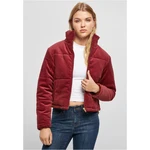 Women's corduroy jacket burgundy