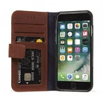 Decoded puzdro Leather Wallet Case pre iPhone 7/8/SE 2020 - Brown