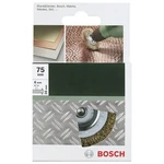 Bosch Accessories Kotúčové kefy pre vŕtacie stroje - Krimpovací drôt, mosadz, 75 mm H = 75 mm; Šírka = 16 mm Ø drieku 6