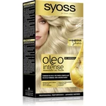 Syoss Oleo Intense permanentní barva na vlasy s olejem odstín 9-10 Bright Blond 1 ks