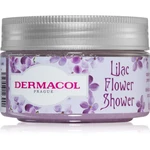 Dermacol Flower Care Lilac cukrový tělový peeling 200 g