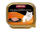 ANIMONDA cat paštéta CLASSIC 100g - Kura/losos/špenát