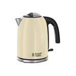 Rýchlovarná kanvica RUSSELL HOBBS COLOURS PLUS 20415-70 Colours Plus Classic Cream krémová rýchlovarná kanvica • príkon 2 400 W • objem 1,7 l • umývat