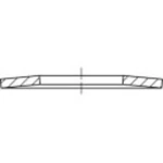 Tanierové pružiny TOOLCRAFT 137284 DIN 2093 vonkajší Ø:8 mm Vnút.Ø:4.2 mm 200 ks