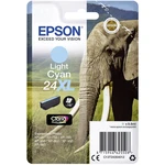 Epson Ink T2435, 24XL originál  svetlá zelenomodrá C13T24354012