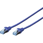 Digitus DK-1531-030/B RJ45 sieťové káble, prepojovacie káble CAT 5e SF/UTP 3.00 m modrá  1 ks