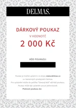 Delmas dárkový poukaz 2 000 Kč