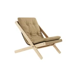 Skladacie kreslo Karup Design Boogie Raw/Wheat Beige