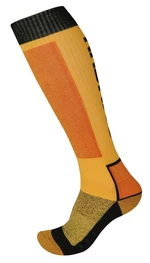 Husky  Snow Wool žltá/čierna, L(41-44) Ponožky