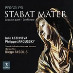 Philippe Jaroussky, Julia Lezhneva, Diego Fasolis & I Barocchisti – Pergolesi: Stabat Mater, Laudate pueri & Confitebor CD