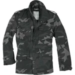 US parka - polní bunda SURPLUS® M65 – Black Camo  (Barva: Black Camo , Velikost: L)