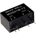 DC/DC měnič napětí, modul Mean Well MDS01L-05, 200 mA, 1 W, Počet výstupů 1 x