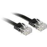 Síťový kabel RJ45 LINDY 47524, CAT 6, U/UTP, 5.00 m, černá