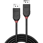 DisplayPort kabel LINDY [1x zástrčka DisplayPort - 1x zástrčka DisplayPort] černá 0.50 m
