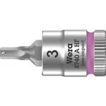 Nástrčný klíč Wera 8740 A, 3 mm, inbus, 1/4" (6,3 mm), chrom-vanadová ocel 05003332001