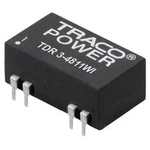 DC/DC měnič TracoPower TDR 3-1222WI, vstup 4,5 - 18 V/DC, výstup ±12 V/DC, ±125 mA, 3 W, DIL-14