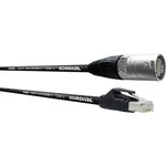 Síťový kabel RJ45 Cordial CSE 1 NH 5, CAT 5e, S/UTP, 1.00 m, černá