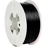 Vlákno pro 3D tiskárny Verbatim 55318, PLA plast, 1.75 mm, 1000 g, černá