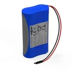 Akupack Li-Ion akumulátor 2 18650 s kabelem Ansmann 2447-3033-02, 5200 mAh, 3.7 V