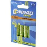 Akumulátor AA Ni-MH Conrad energy Endurance HR06, 2000 mAh, 1.2 V, 4 ks