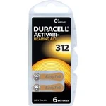 Baterie do naslouchátek ZA 312 zinko-vzduchová Duracell Activair 312 160 mAh 1.45 V 6 ks