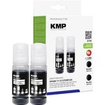 KMP Ink refill náhradní Epson 111, 111 EcoTank, T03M1, C13T03M140 kompatibilní Dual černá E195 1649,0001