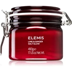 Elemis Body Exotics Lime and Ginger Salt Glow povzbuzující tělový peeling 490 g