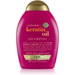 OGX Keratin Oil posilující šampon s keratinem a arganovým olejem 385 ml