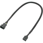 Prodlužovací kabel k PC ventilátoru PC větrák Akasa AK-CBFA01-30 AK-CBFA01-30, 30.00 cm, černá