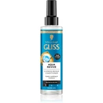 Schwarzkopf Gliss Aqua Revive bezoplachový kondicionér ve spreji pro normální až suché vlasy 200 ml