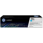 Toner HP 126A, 1000 stran (CE311A) modrá 
S azurovou tiskovou kazetou HP 126A LaserJet budou vaše dokumenty a marketingové materiály vypadat profesion