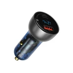 Adaptér do auta Baseus 1x USB, 1x USB-C, 65W (CCKX-C0A) sivý Nabíječka do auta 65 W
Pro nabíjení zařízení v autě můžete využít nabíječku do zapalovače