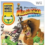 Madagascar Kartz + kormánykerék - Wii