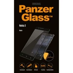 Temperált védőüveg PanzerGlass egész kijelzőre  Nokia 3, fekete