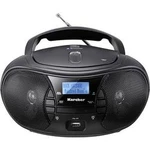 CD-rádio Karcher RR 5028D, DAB+, FM, Bluetooth, USB, AUX, černá