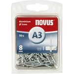 Novus Slepé nýty a 3 x 8 mm, hliník 70 KS 8 mm 70 ks