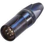 XLR kabelová zástrčka Neutrik NC5MXX-B, rovná, 5pól., 3,5 - 8 mm, černá