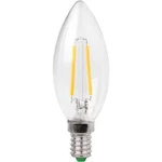 LED žárovka Megaman MM21075 230 V, E14, 3.2 W = 25 W, teplá bílá, A+ (A++ - E), tvar svíčky, vlákno, 1 ks