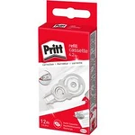 Pritt refill cassette doplňovací kazeta do korekčního válečku, 4.2 mm, 12 m, bílá, 1 ks