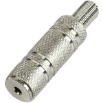 Jack konektor 2.5 mm TRU COMPONENTS 1572334 zásuvka, rovná, pólů 3, stříbrná, 1 ks, stereo