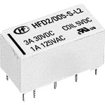 Miniaturní relé HFD2 3 A HFD2/024-S-L2-D, 3 A , 220 V/DC/ 250 V/AC , 125 VA/ 90 W