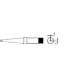 Pájecí hrot Weller 4PTM8-1, dlouhý, 3,2mm