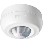 ESYLUX EB10430916 na omietku stropný detektor prítomnosti osôb 360 °  biela IP40