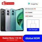 Global ROM Xiaomi Redmi Note 11E 5G 4GB 128GB / 6GB 128GB Dimensity 700 50MP Camera 90Hz Display 5000mAh 18W Charge