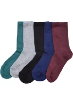 Sports Kids Socks 5-Pack Winter Color